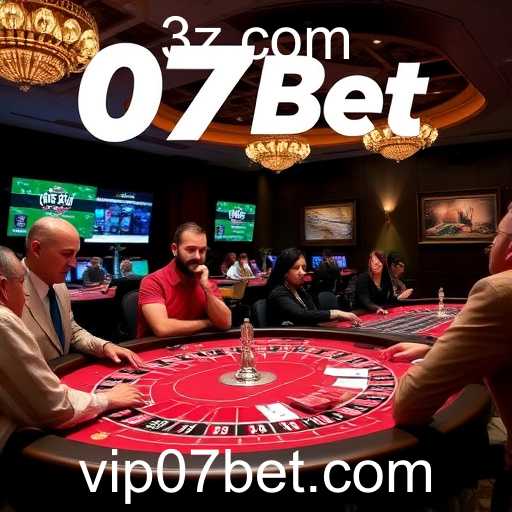 Cassino ao Vivo: A Autêntica Experiência de Jogo no '07 Bet'